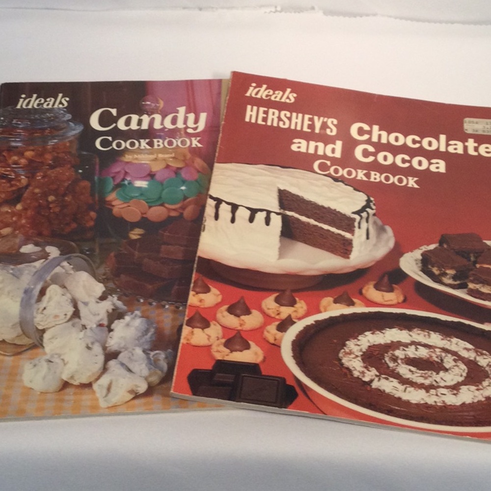 Ideals Candy Cookbook and Hershey’s Chocolate and Cocoa Cookbook